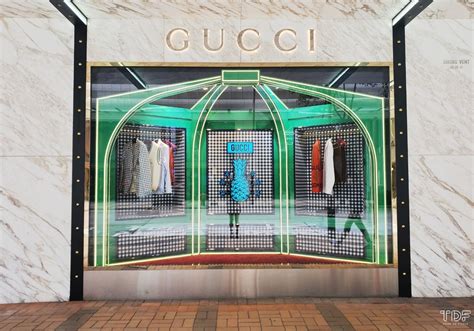 gucci interior for sale|Gucci store visual merchandising.